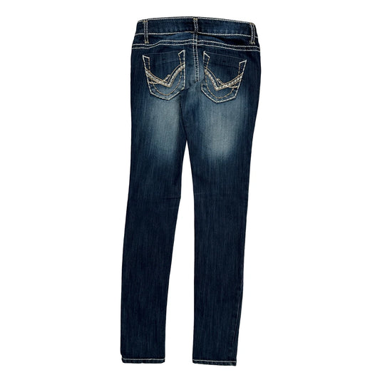 Bongo By Gene Montesano Skinny Jeans - 28W UK 6 Dark Wash Denim