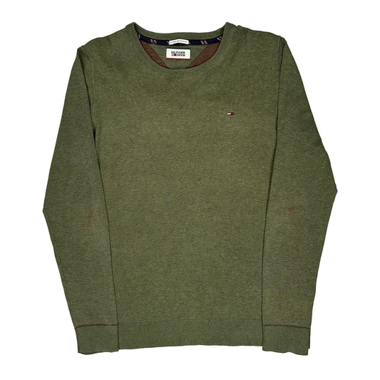 Tommy Hilfiger Jumper - Medium Green Cotton