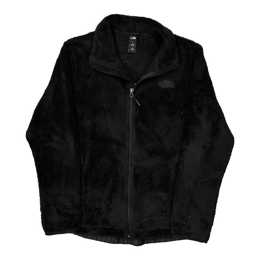 Vintage The North Face Fleece Jacket - Large Black Polyester