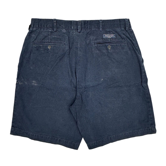 Polo By Ralph Lauren Chino Shorts - 33W 10L Navy Cotton