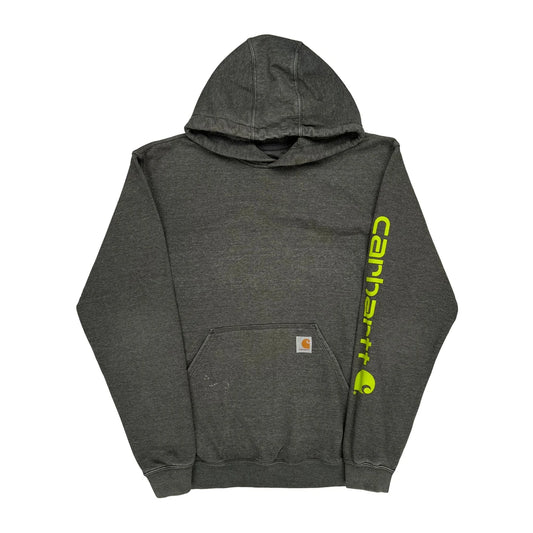 Carhartt Hoodie - Medium Grey Cotton Blend