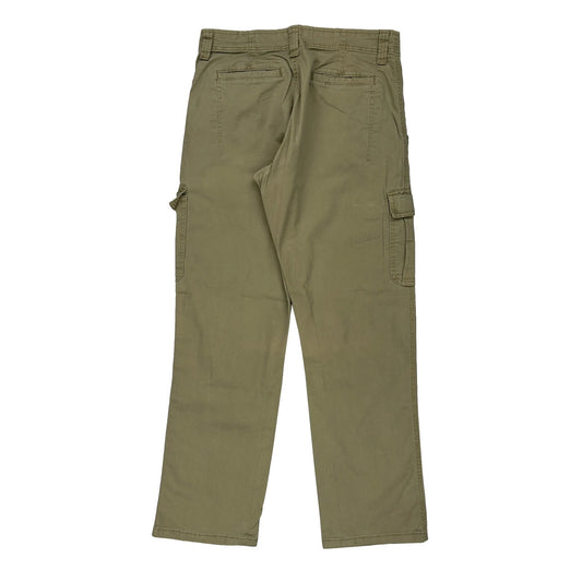 Wrangler Cargo Trousers - 32W 31L Khaki Cotton