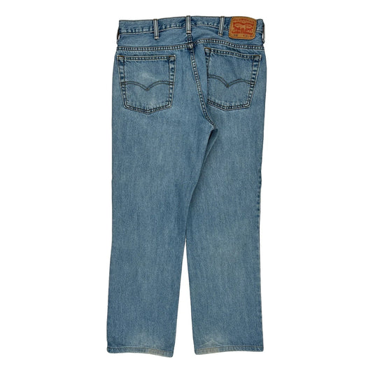 516 Levis Jeans - 34W 28L Blue Cotton