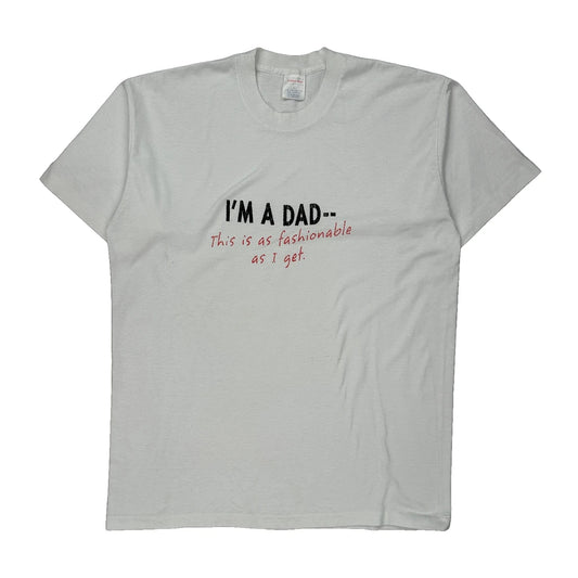 Unbranded T-Shirt - XL White Cotton Blend