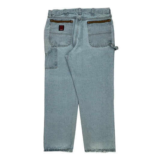 Carhartt Carpenter Jeans - 35W 30L Light Wash Denim