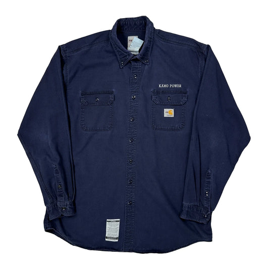 Carhartt Shirt - XL Navy Cotton