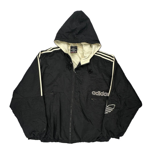 Adidas Jacket - XL Black Nylon
