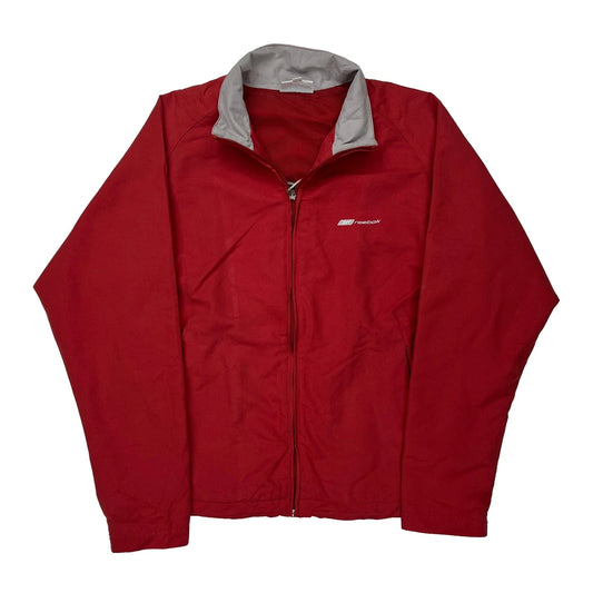 Reebok Windbreaker - Medium Red Polyester