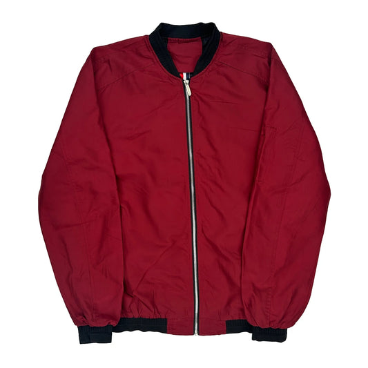 Unbranded Bomber Jacket - XL Red Polyester