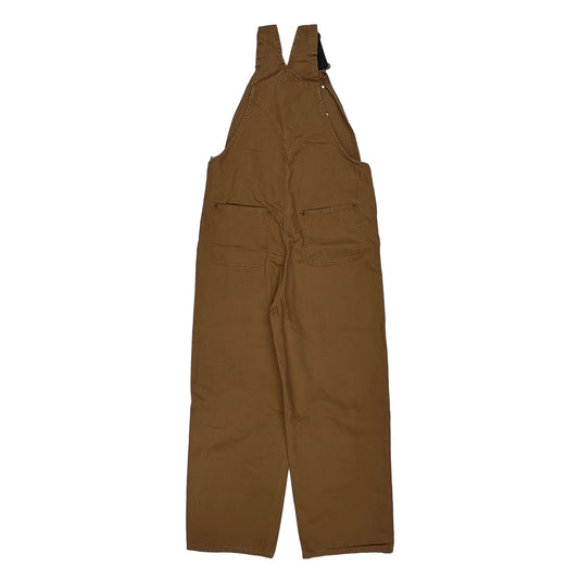Vintage Age 16 Carhartt Double Knee Dungarees - XL Brown Cotton