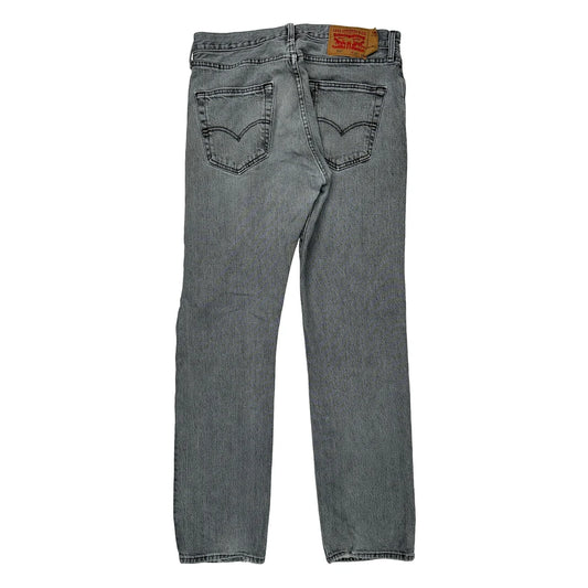 501 Levis Jeans - 32W 32L Grey Cotton