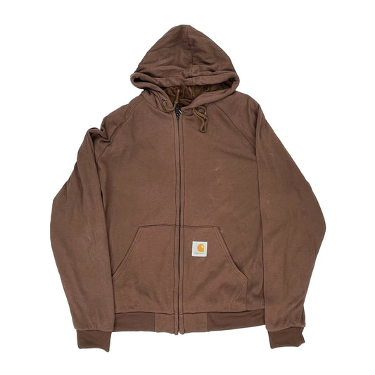 Carhartt Hoodie - Large Brown Cotton