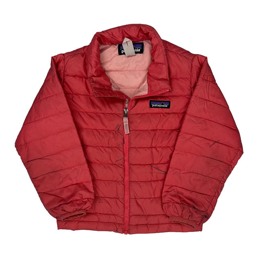 Age 3 Patagonia Puffer - 2XS Red Polyester