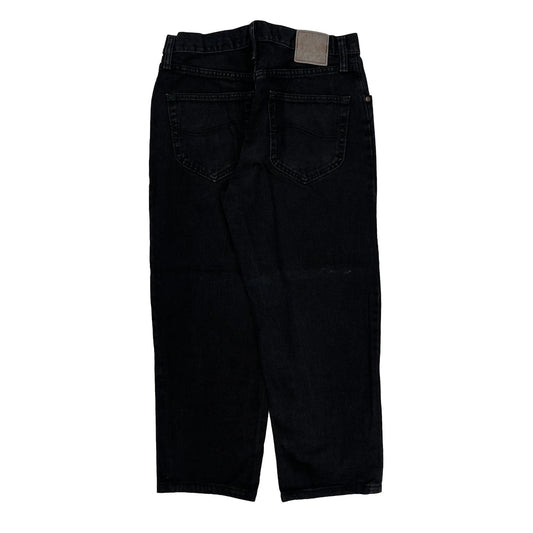 Lee Jeans - 27W 24L Black Cotton