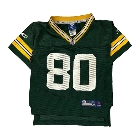 Age 5-6 Green Bay Packers Reebok Football Jersey - Medium Green Polyester