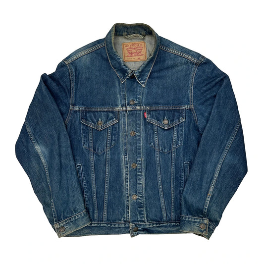 Levis Denim Jacket - Large Blue Denim
