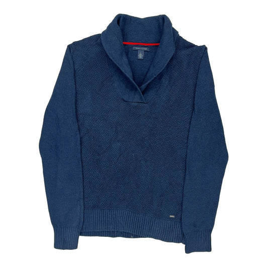 Tommy Hilfiger Jumper - Medium Blue Cotton Blend