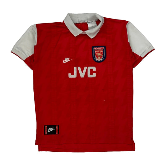 Arsenal Nike Football Football Shirt - Large Red Polyester
