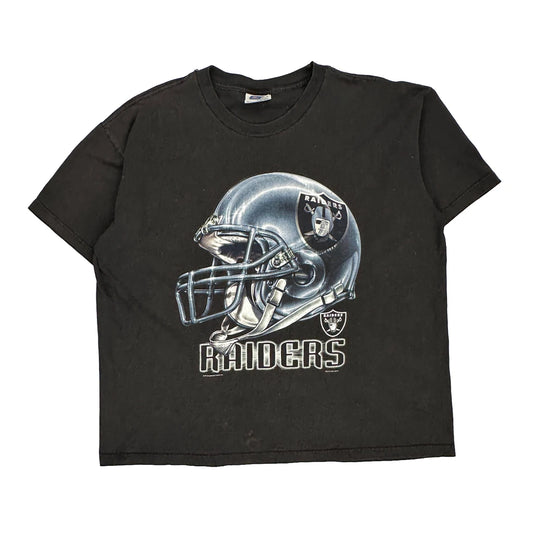 Raiders Csa Nfl T-Shirt - 2XL Black Cotton