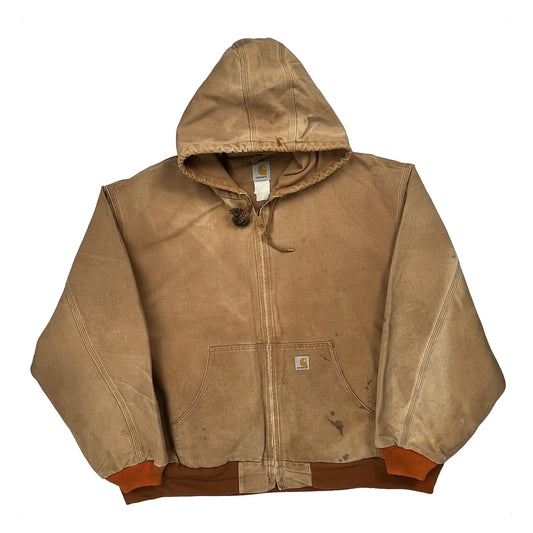 Vintage Carhartt Jacket - 3XL Beige Cotton