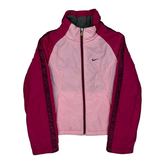 Age 12-13 Nike Ski Jacket - Large Pink Polyester