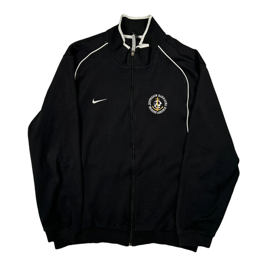 Jefferson Barracks Marine Services Nike Track Jacket - XL Black Polyester