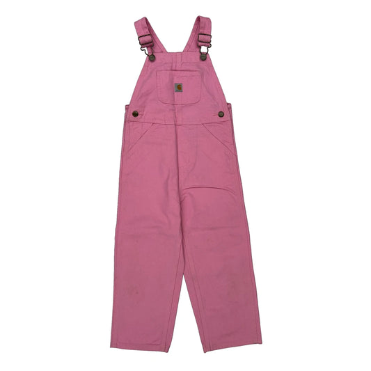 Age 4 Carhartt Dungarees - Small Pink Cotton