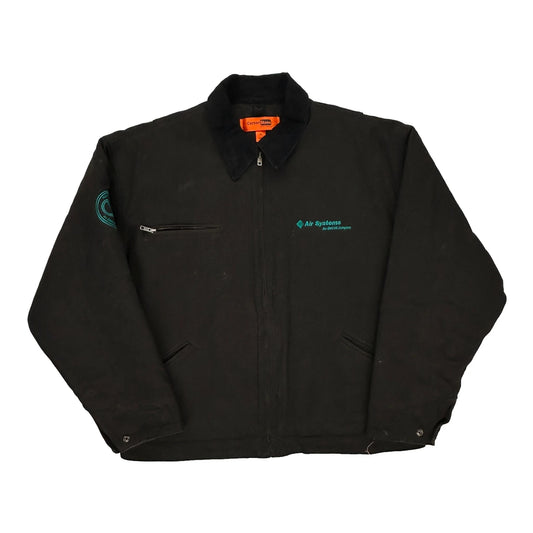 Corner Stone Jacket - XL Black Cotton