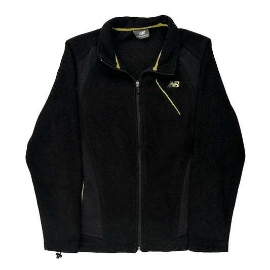 New Balance Fleece Jacket - Small Black Polyester