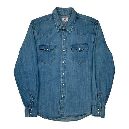 Levis Denim Shirt - Medium Blue Denim