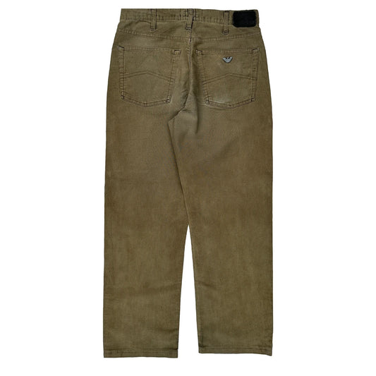 Armani Jeans - 31W 30L Khaki Cotton