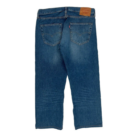 501 Levis Jeans - 32W 27L Blue Cotton