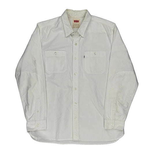 Levis Shirt - XL White Cotton