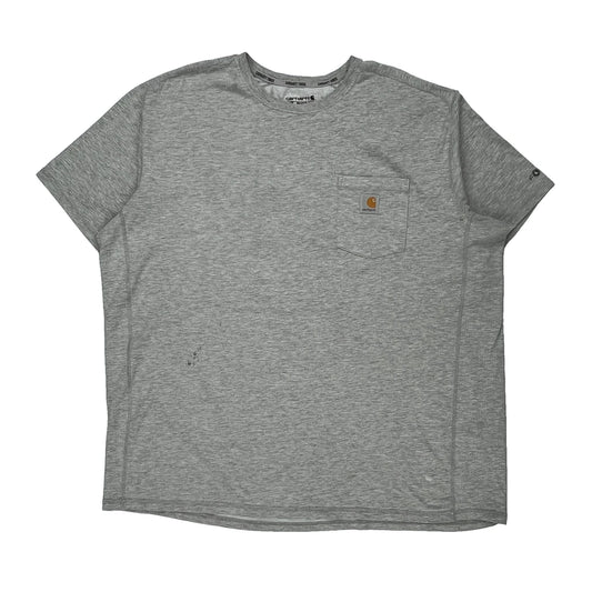 Carhartt T-Shirt - 2XL Grey Cotton