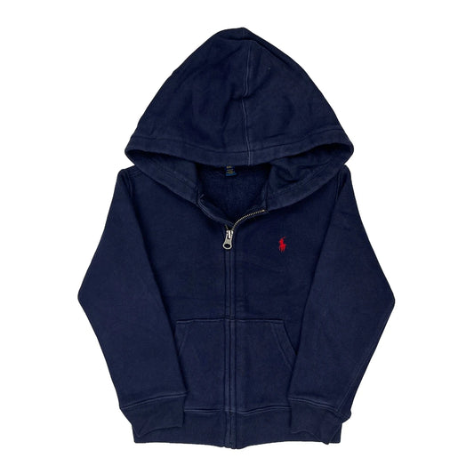 Age 4 Polo By Ralph Lauren College Hoodie - XS Navy Cotton