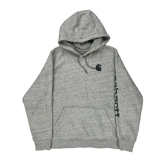Carhartt Hoodie - 2XL Grey Cotton Blend