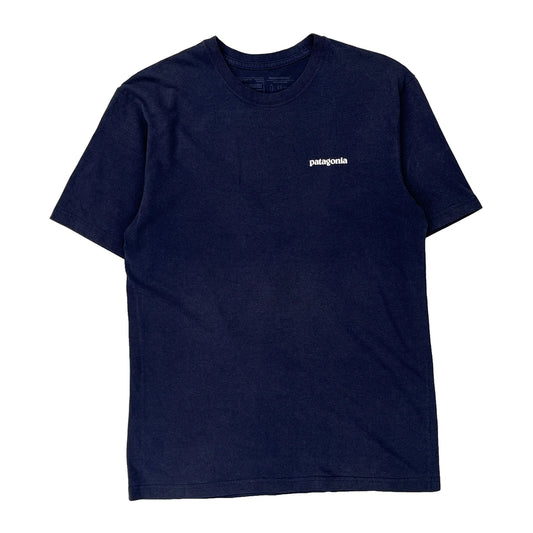 Patagonia T-Shirt - Small Navy Cotton
