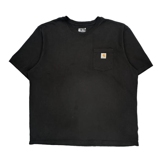 Carhartt T-Shirt - 2XL Black Cotton