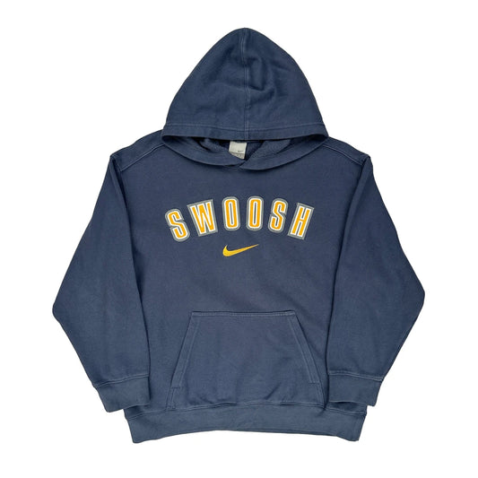 Age 12-13 Nike Hoodie - Large Blue Cotton