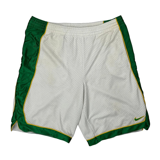 Vintage Nike Sport Shorts - Large White Polyester
