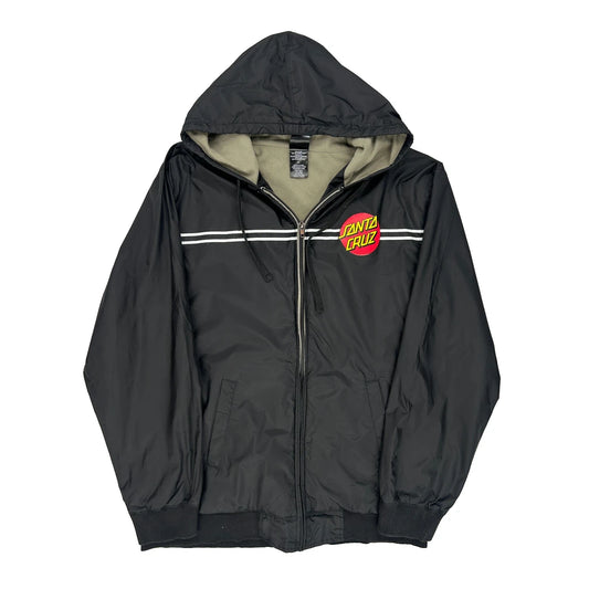 Skateboards Santa Cruz Graphic Windbreaker - XL Black Polyester