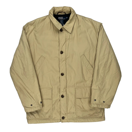 Polo By Ralph Lauren Jacket - Medium Beige Cotton Blend