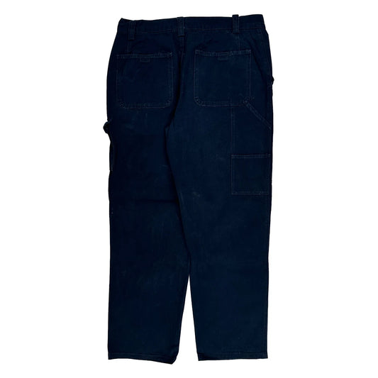 Vintage Jackeroo Carpenter Trousers - 32W 30L Navy Cotton