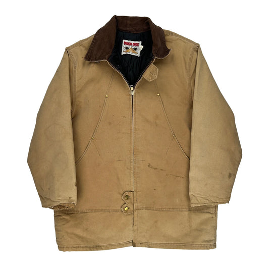 Rough Duck Jacket - XL Brown Cotton