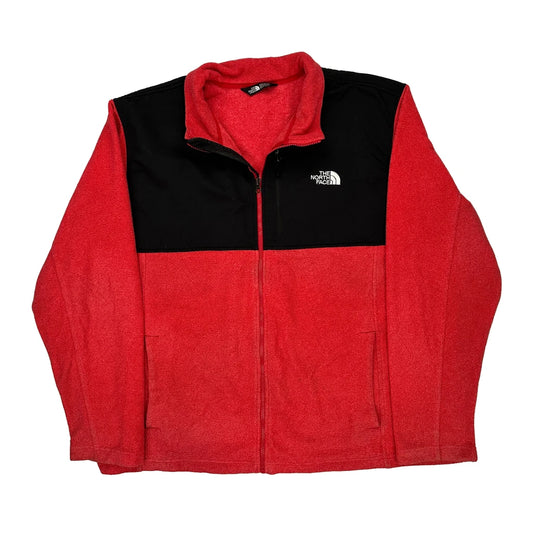 Denali The North Face Fleece Jacket - 2XL Red Polyester