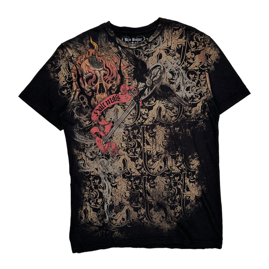 Brad Butter Graphic T-Shirt - XL Black Cotton