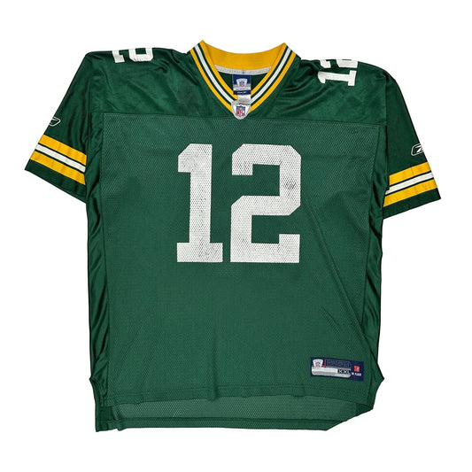 Vintage Green Bay Packers Reebok Nfl Jersey - 2XL Green Nylon