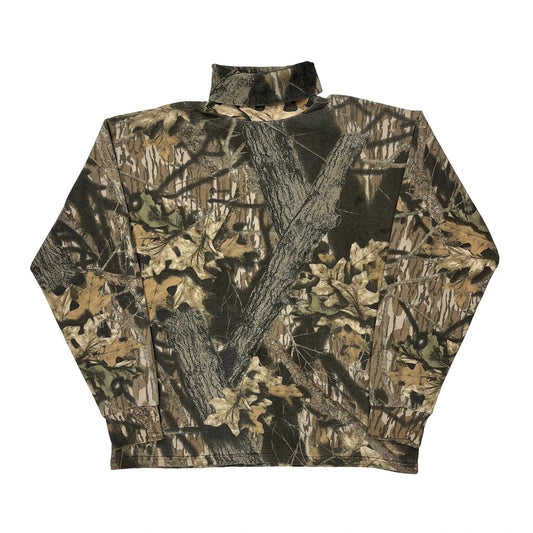 Sasquatch Rollneck - Large Camo Cotton
