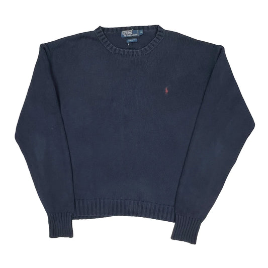 Polo By Ralph Lauren Jumper - XL Navy Cotton