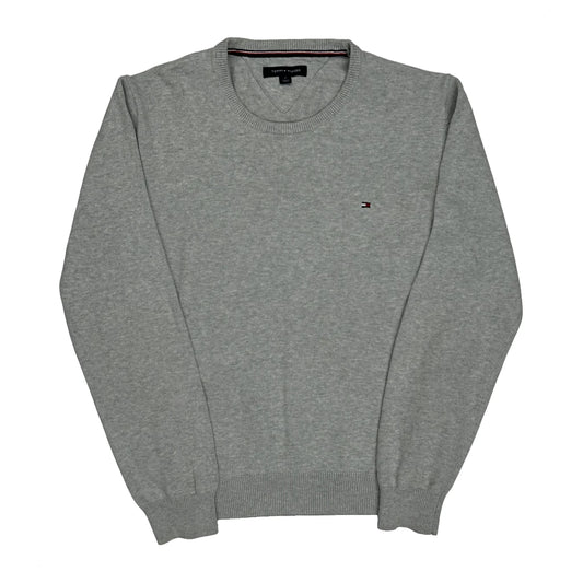 Tommy Hilfiger Jumper - Medium Grey Cotton